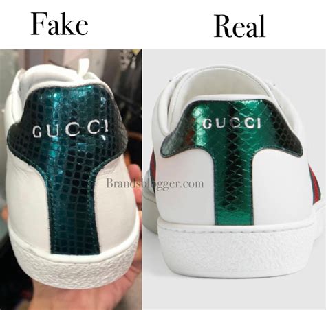 authentic gucci sneakers vs fake|gucci inspired sneakers.